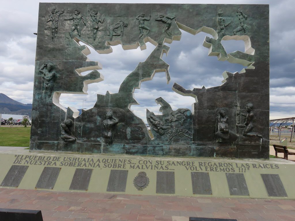 Monumento en el Cabo de Hornos.